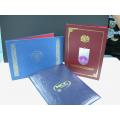 Folder with sponge