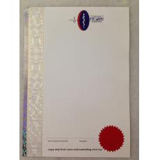 Certificate (HOLOGRAM HOT STAMPING)