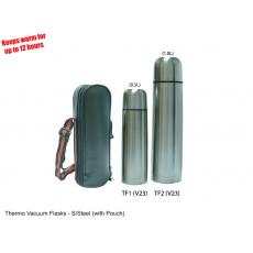 Thermo Vacuum Flask  S/Steel (Wt Pouch)