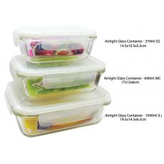 Air Tight Glass Container
