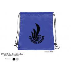 STYLISH Nylon Drawstring Bag